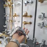 شیر توالت کرومی