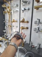 شیر توالت کرومی